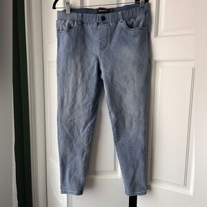Betabrand dress yoga skinny jeans, size petite large